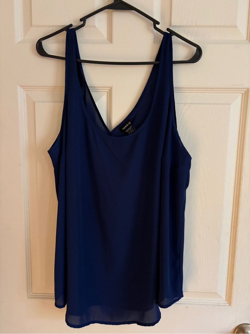 Torrid Women’s Blue 1X Sleeveless Tank Blouse